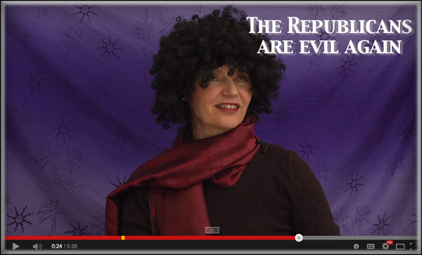 Isadora O'Hara - politically correct newscaster