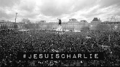 he suis Charlie - city of Paris
