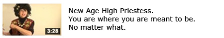 New Age High Priestess - you are where you are meant to be