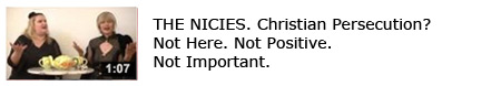 The Nicies - NO NO NO Christian Persecution