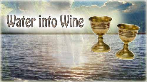 Water into Wine